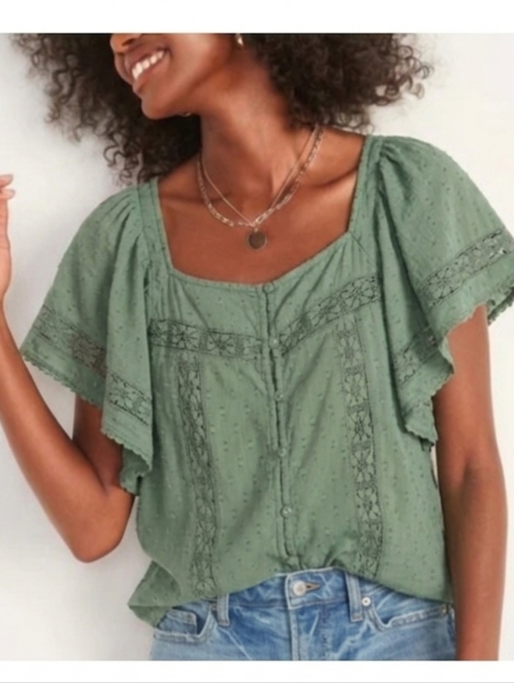 100% Cotton Boho Blouse
